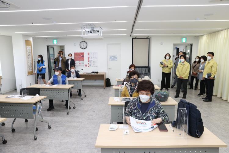 대조노인복지관 방문 이미지